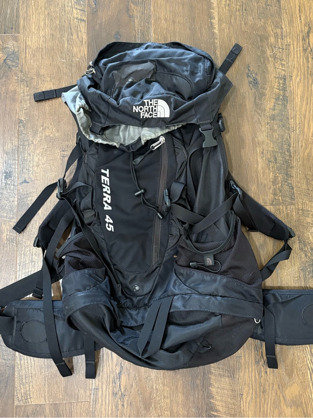 The North Face Terra 45 Black Hiking Pack